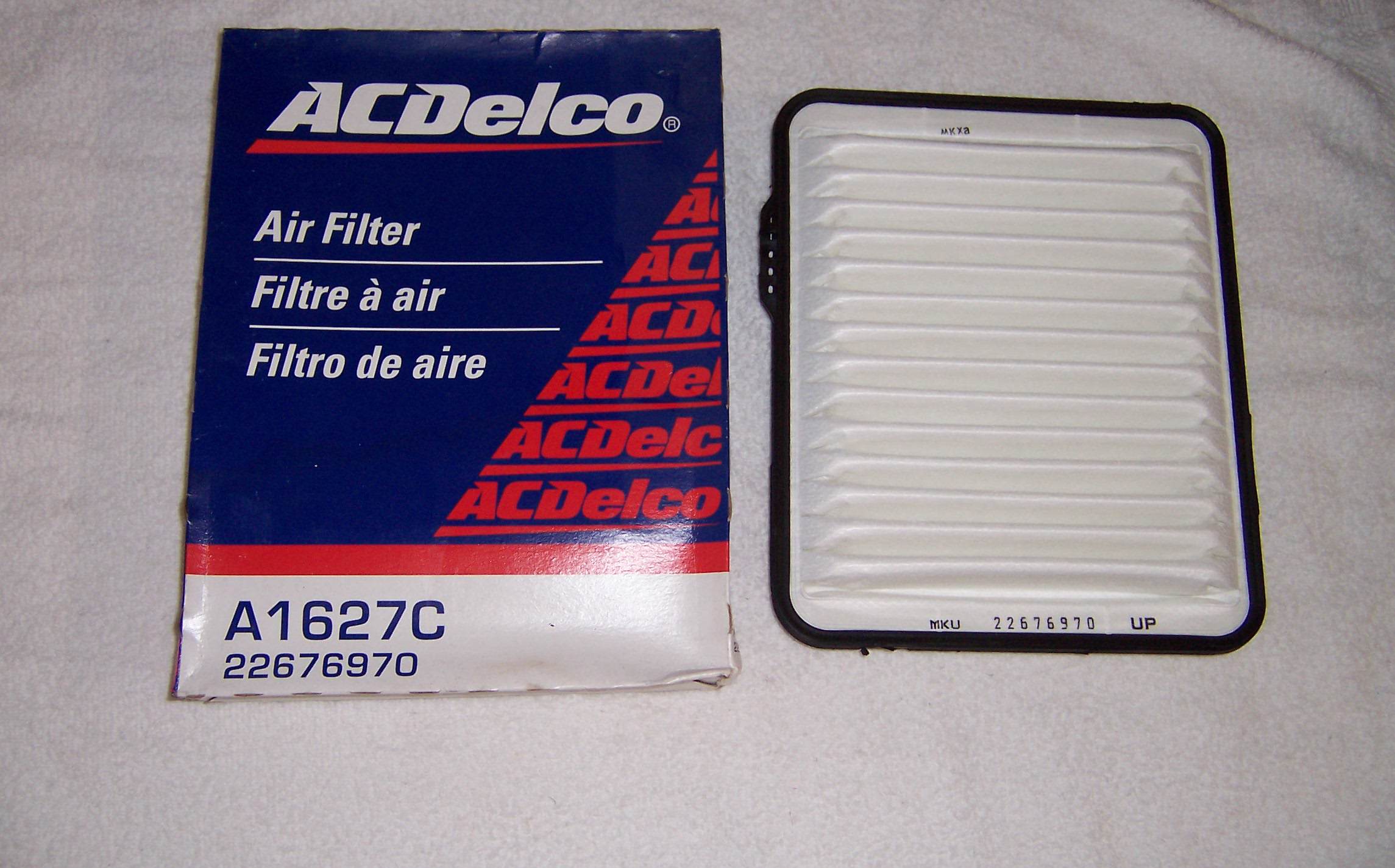 Air Filter ACDelco Pro A3627C 
