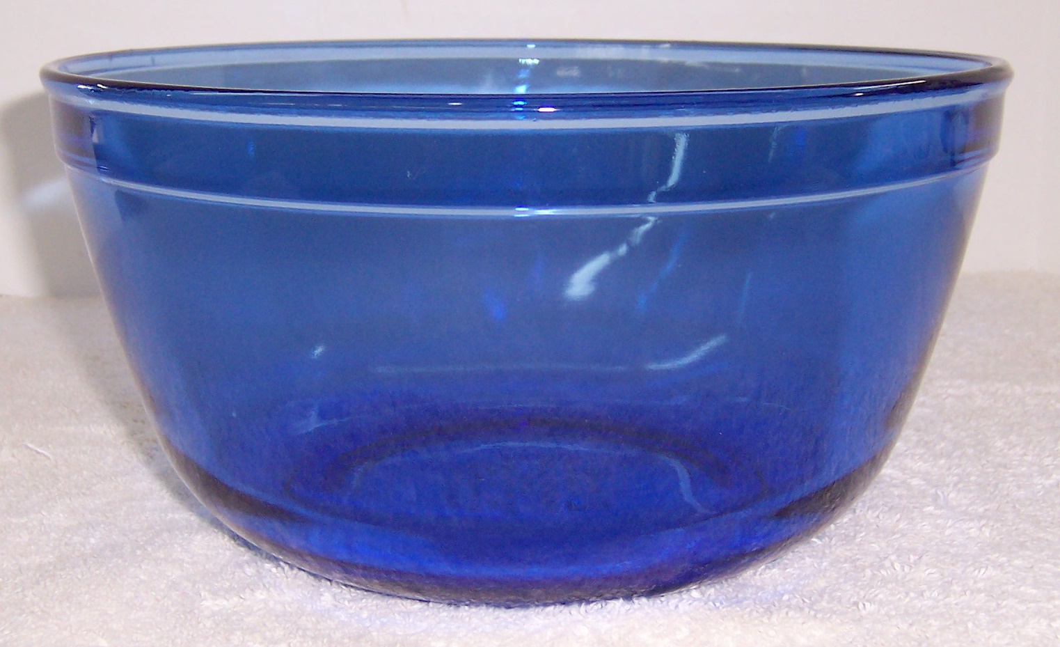Collectible ANCHOR HOCKING Cobalt Blue Glass 1 Quart Bowl NEW Made in U.S.A. 